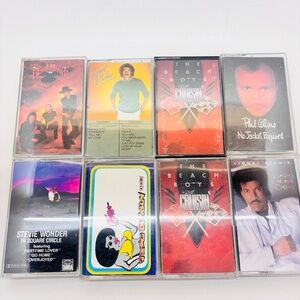 Vintage Music Cassette Tape Collection